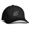 SMARTYPANTS Cappello sportivo con simbolo del villaggio con foglie nascoste, anime manga, giapponese, Naruto, Ninja, Hokage, Nine-Tails, volpe, show televisivo, cartone animato, atletica, regalo per attività