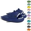 WIWIDANG Shark Swell Chanclas, Sharky Chanclas, Ciabatte Squalo Estive Open Toe Donna Uomo Pantofole da bagno Comode Sandali da Doccia Antiscivolo (Dark Blue, 36/37 EU)