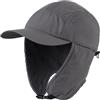 Decentron Cappello invernale da uomo con tesa in pile paraorecchie cappello da baseball, Grigio scuro, Taglia unica