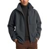 Générique Giacca in Pile da Uomo Felpa a Collo Alto Autunno Inverno Giacca Calda All'aperto senza Cappuccio da Uomo Cerniera Tutta La Lunghezza Tre Tasche, grigio, XXXXL