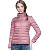 HEONSATI Piumino da Donna Trapuntino Leggero Ripiegabile Giacca Senza Cappuccio Caldo Elegante Piumini 100 Grammi Mezza Stagione Ultraleggero Cappotto Donna Invernale Antivento Slim Giubbotti Imbottito