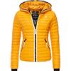 Navahoo Kimuk Prc - Giacca trapuntata da donna, per la mezza stagione, taglie XS-3XL, giallo, S