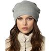 Vivisence Cappello Invernale Donna in Stile Classico con Fodera Calda Decorato con Zirconi Perfetto per attività All'aperto Realizzato con Lana E Acrilico