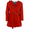 JOPHY & CO. Cappotto Bambina Doppiopetto con Cappuccio e Tasche (cod. 2078)