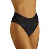 Wolbar Mutandine A Vita Alta per Donna WB55, Nero,L