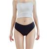 STARLY Mutandine da Viaggio monouso da Donna in Puro Cotone 100% Slip da Nonna Bianco (10Pk)