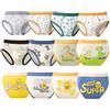 Letoileite Slip da Ragazzo Biancheria Intima Pantaloni Dinosauro Slip Morbido Cotone per Bambini 2-12 Anni 12 Pezzi