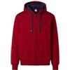 NORTH SAILS Felpa Hoodie Uomo in Cotone Organico con Zip e Logo Ricamato