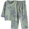OWLONLINE Set Pigiama in Tessuto Jacquard Pigiama Kimono Giapponese Hanfu da Donna