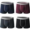 Generic Boxer da uomo ultra-assorbenti per incontinenza in cotone, lavabili, assorbenti, comodi, a prova di perdite, riutilizzabili, 4 pezzi-B., L