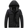 TOKYMOON Giacca Montagna Uomo Giacca Trekking Donna Parka Giacca Softshell Mantieni Caldo Giacche Sportive Traspirante Giacca da Sci Impermeabile Antivento Cappotto Invernale (4XL, Nero)