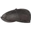 Stetson Hatteras Capretta Coppola Uomo - Made in Germany Berretti da Cappelli Invernali Berretto Piatto con Visiera, Fodera Inverno Autunno Estate Primavera Estate/Inverno