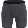 ACUSHLA Boxer da uomo in lana merino traspirante, Grigio Scuro 06, X-Large