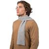 DALLE PIANE CASHMERE Mini Sciarpa Uomo 100% Cashmere - Grigio