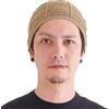 CHARM Uomo Beanie Berretto Cappello Cotone Mano Fatto Unisex Beige