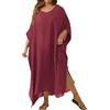 LKRSEEF Pareo Donna Mare Vestitino Pantaloni Copricostume Abito Spiaggia Costume Sexyy Vestiti Estivi Eleganti Summer Dresses for Women Vestito Elegante Estivo Abbigliamento Sexy da Cotone Caftano Moda Abiti