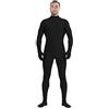 Aniler Tuta da uomo e da donna, senza testa, in spandex, tuta Zentai, per Halloween, feste, cosplay