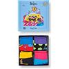 Happy Socks Unisex Baby Beatles Box Set Socks, Assorted, 0-12 Months (4er Pack)