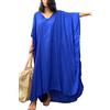 L-Peach Cardigan Lungo Kimono Boho da Donna Spazioso Loungewear Oversize Kaftan Abito da Spiaggia Copricostume