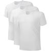 DAVID ARCHY Canottiere e Magliette Intime da Uomo ascellare con Scollo Tondo Scollo a V o Maniche Corte Soft Bianco Nero Grigio