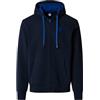 NORTH SAILS Felpa Hoodie Uomo in Cotone Organico con Cappuccio a Contrasto