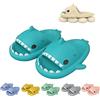WIWIDANG Shark Swell Chanclas, Sharky Chanclas, Ciabatte Squalo Estive Open Toe Donna Uomo Pantofole da bagno Comode Sandali da Doccia Antiscivolo (Mint Green, 36/37 EU)