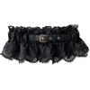 LumiSyne Cintura Corsetto In Pizzo Donna Cintura Larga Elasticizzata Volant In Pizzo Fibbia Ad Ardiglione/Stile Fiocco Accessorio Gotico Vintage Cinture In Vita Per Abito Camicia Cappotto