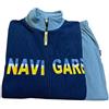 Navigare Tuta Pigiama Uomo Pile Invernale Chiusura Zip Moda Egidio (50, Navy)