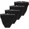 Sloggi 4 Pezzi Slip Sgambati Donna 24/7 100 Tai