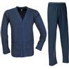Enrico Coveri Pigiama Uomo Fresco Cotone Jersey Manica Lunga Varie Fantasie (IT, Testo, XXL, Regular, Regular, 1180 Piombo)
