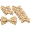 BomGuard papillon da uomo set da 10 - Champagne leggermente dorato