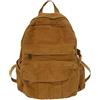 KAOBIO Boho Canvas Zaino per la Scuola Vintage College Zaino Donna Fairy Grunge Estetica Hippie Y2K Zaino, Marrone