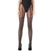 Selente Lovely Legs Collant effetto autoreggenti, nero lurex 40 DEN, M