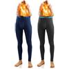 sesto senso Calzamaglia Lunga Uomo Cotone 2 Pack Biancheria Intima Pantaloni Termici Funzionali