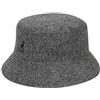 Kangol Cappello Wool Lahinch da Pescatore di Tessuto XL (60-61 cm) - Grigio