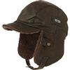 Comhats calda cappa da caccia in pelle sintetica unisex per adulti, cappello da aviatore in pelliccia per uomo, S