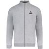 Le Coq Sportif Giacca da Tuta Unisex, Grigio Etere, S