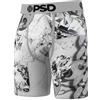 PSD Boxer Uomo Blu Nero Stampa Geometrica | Boxer Elastico in Vita e Microfibra Regalo Originale Taglia L