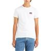 Levi's 2-Pack Crewneck Graphic Tee, T-shirt Uomo, Bianco ( Sportswear White/Dress Blues ), XXL
