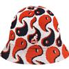 Kangol Cappello di Tessuto 3D Balance Casual Uomo/Donna - da Sole Estivo Estate Primavera/Estate - M (56-57 cm) Arancia