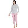 AUSTRALIAN Pigiama Lungo Donna in Caldo Cotone in Vari Modelli E Taglie dalla S alla XL