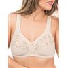 Naturana 5046 Reggiseno Senza Ferretto, Trasparente, Beige (Beige Chiaro 895), 6DD Donna