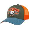 Stetson Cappellino Trucker Hole in One Uomo - cap Berretto Baseball Mesh Snapback, con Visiera, Fodera, Fodera Estate/Inverno Primavera Estate Autunno Inverno - Taglia Unica Blu-Verde