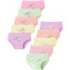Charmi Slip Mutande Intimo Bambina 2-10 Anni Confezione da 10 Gatto e Coniglio 2-4 Anni (Dimensioni del Produttore M)