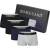 BomGuard Boxer Uomo Set da 4 Mix Taglia L