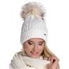 Alur Cappello Donna Invernale con Pom Pom - Universale Berretto Donna Invernale Calda e Elegante - Cuffia Donna Invernale in Maglia - Morbida e Elastica Berretto Beanie (A17/18)