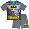 DC Comics Batman - Pigiama a Maniche Corte per Bambini - 100% Cotone
