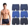 Enrico Coveri 6 Pezzi Boxer Uomo Mutanda Intimo Elasticizzato Varie Fantasie (IT, Testo, M, Regular, Regular, EB1208)