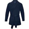 Enrico Coveri Giacca da Camera Uomo in Micropile sciallata Linea Prestige Art. 2119 (XL/52, Blu)