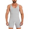Landofgenie Body Shaper Uomo Maglietta a Compressione Addome-Vita con Forte Modellamento sulle Gambe